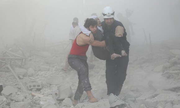 De hvite hjelmene i Syria har verdens farligste jobb